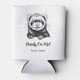 Porta-lata Casamento de Animal de Estimação Personalizado