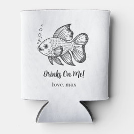 Porta-lata Casamento de Animal de Estimação Personalizado