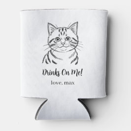 Porta-lata Casamento de Estimação Personalizado