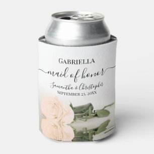 Porta-lata Casamento de Madrinha de casamento de Pêssego Eleg