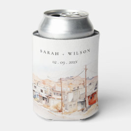 Porta-lata Casamento de Molas de Água da Cidade de El Paso Te