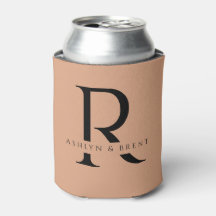Casamento de Pêssego Moderno pode arrefecer/Coozie