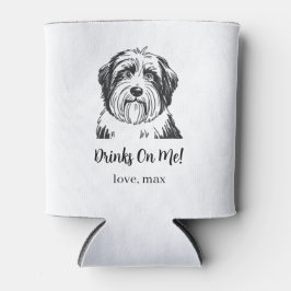 Porta-lata Casamento de Pet Personalizado