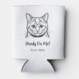 Porta-lata Casamento de Pet Personalizado
