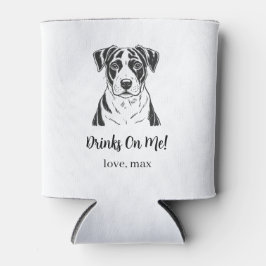 Porta-lata Casamento de Pet Personalizado