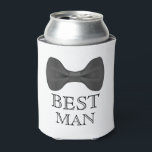 Porta-lata Casamento do Melhor Homem<br><div class="desc">Este é o melhor homem que consegue refrigerar.</div>