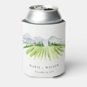 Porta-lata Casamento Elegante De Vinhas Russas