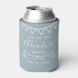 Porta-lata Casamento Elegante Minimalista Limpo