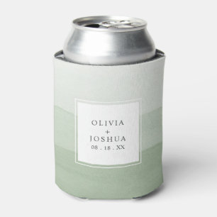 Porta-lata Casamento em Aquarela