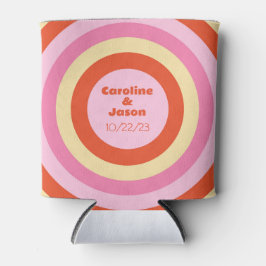 Porta-lata Casamento em Círculo de Anos setenta de Vintagem R