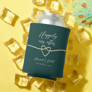Porta-lata Casamento Feliz para Sempre