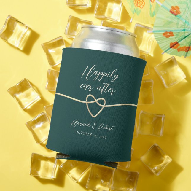 Porta-lata Casamento Feliz para Sempre (Verão in situ)