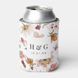 Porta-lata Casamento Floral