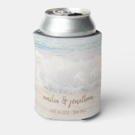 Porta-lata Casamento na Praia Casamento à Beira-Mar/Casamento