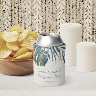 Porta-lata Casamento Tropical Beach Palm