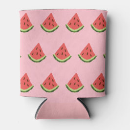 Porta-lata Casamentos de melancia podem resfriar (rosa, verme