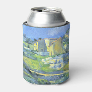 Porta-lata Casas na Provença Paul Cezanne