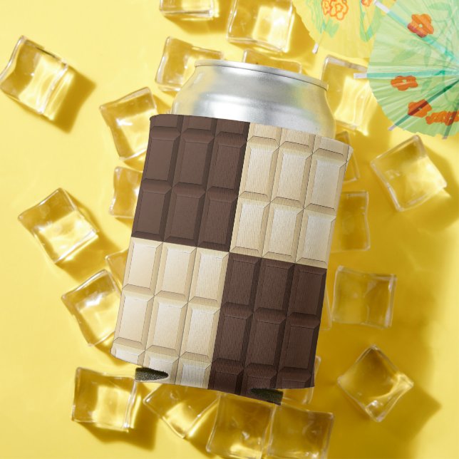 Porta-lata Castanho E Chocolate Branco (Verão in situ)
