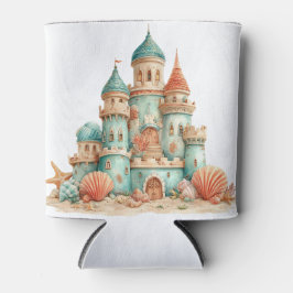 PORTA-LATA CASTELOS DE AREIA VERDES E LARANJAS FOFOS E ORIGIN