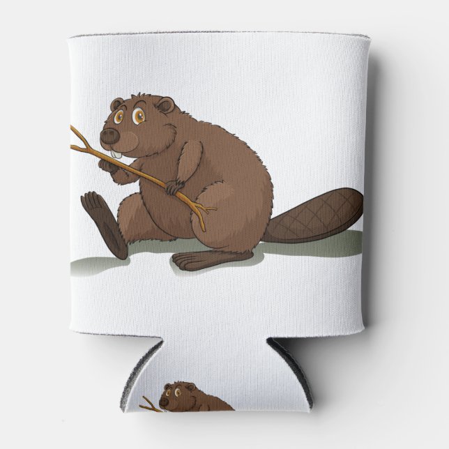 Porta-lata Castor (Frente)