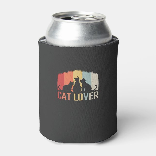 Porta-lata Cat Lover (Can Front)