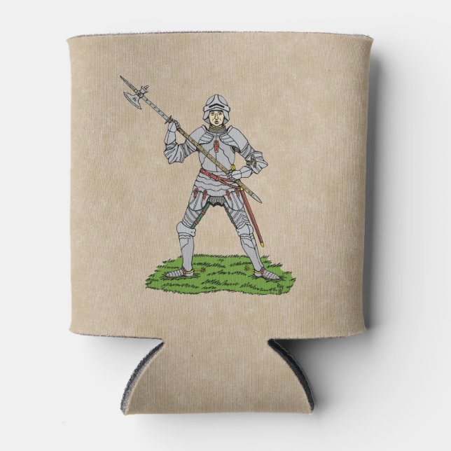 Porta-lata Cavaleiro Inglês do Século XV (Frente)