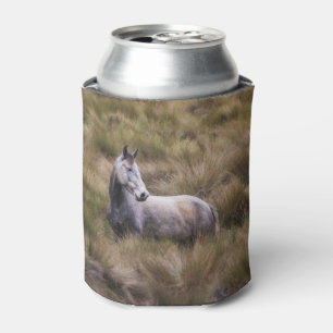 Porta-lata Cavalo Cinza Bonito