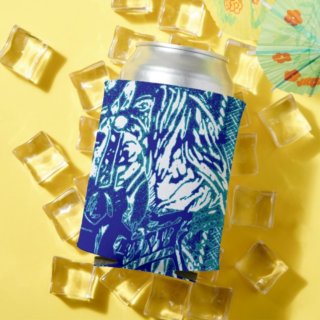 Porta-lata Cavalo de Carnaval Blues (Verão in situ)