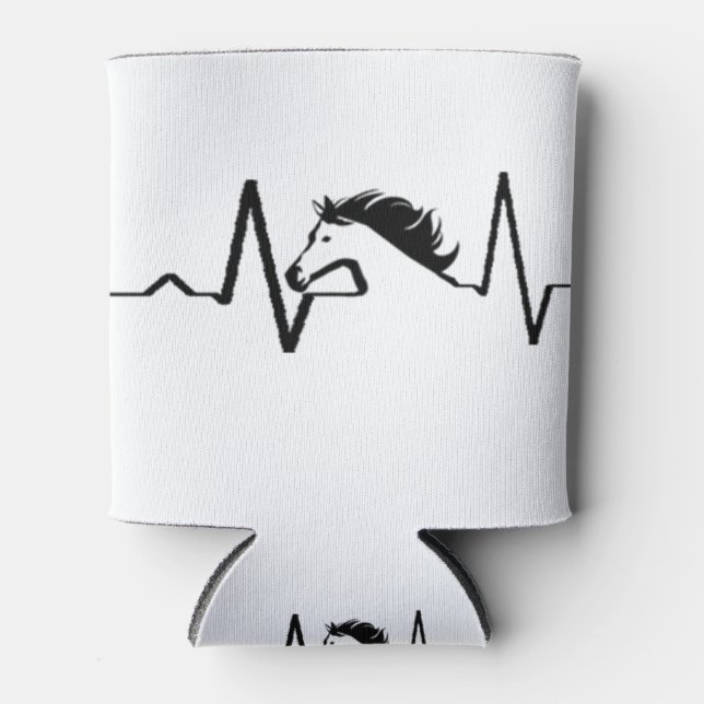Porta-lata Cavalo ECG (Frente)