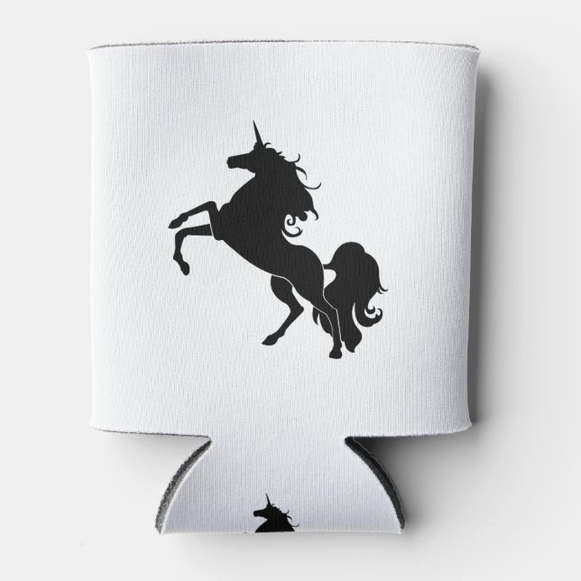 Porta-lata Cavalo Negro (Frente)