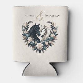 Porta-lata Cavalos de Casamento no Amor