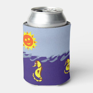 Porta-lata Cavalos-marinhos, Sol e Oceano