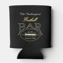 Porta-lata Caverna de Bar Americano de Futebol pode arrefecer