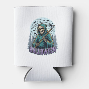 Porta-lata Ceifador Sinistro de Halloween Vetor Luar