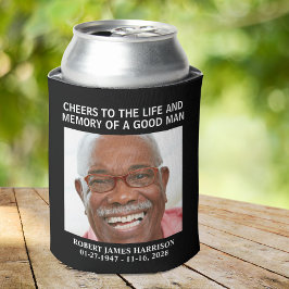 Porta-lata Celebração da Foto do Memorial da Vida