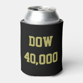 Porta-lata Celebração do mercado de ações da Dow 40000