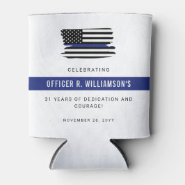 Porta-lata Celebração Personalizada de Reforma Policial