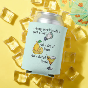 Porta-lata Celebrar a vida, dizer presente engraçado