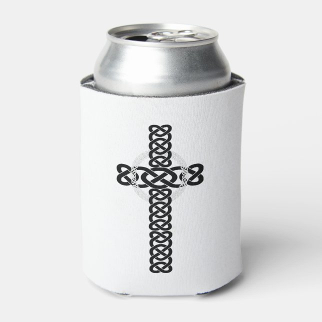 Porta-lata Celtic Cross Can Cooler (Can Front)