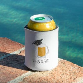 Porta-lata Cerveja do Boné de Formando de Graduação do forman