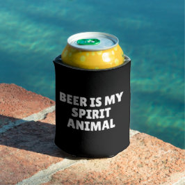 Porta-lata Cerveja É Meu Animal Espirituoso