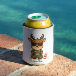 Porta-lata Cerveja Gamer Fofa “Hora do Jogo” Acento