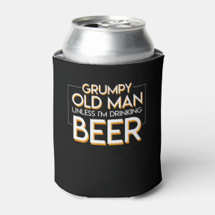 Porta-lata Cerveja mal-humorada do ancião a menos que bebend