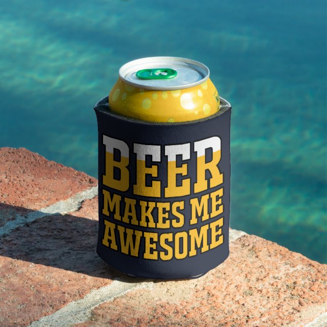 Porta-lata Cerveja me torna incrível (Piscina in situ)