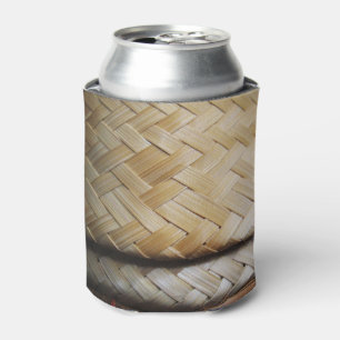 Porta-lata Cesta de bambu do arroz de Isan do Lao tailandês