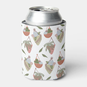 Porta-lata Cestos Pendurados de Cactus Botânico Floral