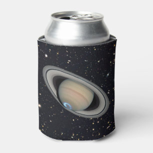 Porta-lata Céu estrelado de Saturn do planeta