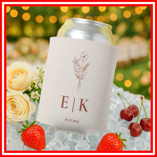 Porta-lata Chá de Bebê Baby in Bloom