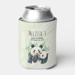 Porta-lata Chá de fraldas de Aquarela Cuddddding de Ursos Pa