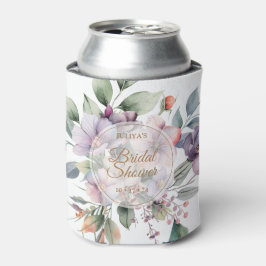 Porta-lata Chá de Noiva Floral Elegante